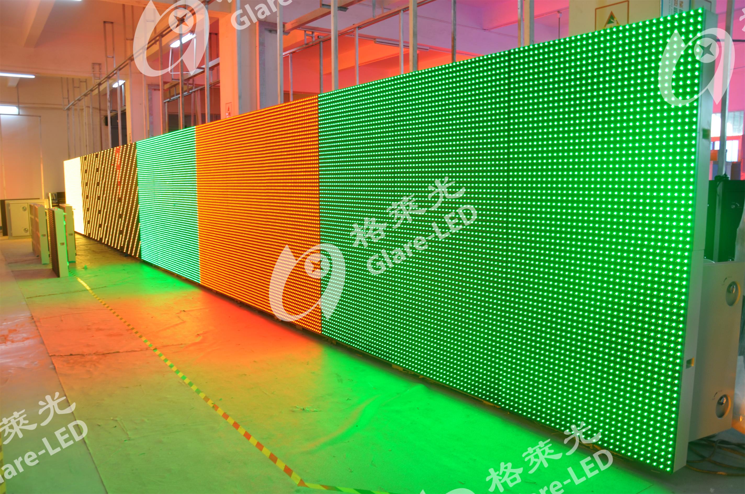 30° View Angle Dual Color P33.33 Full Color LED Module 133.3x266.6mm Outdoor