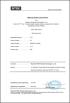 Batitan Electronic Co., Ltd Certifications