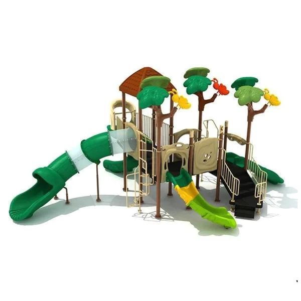 OEM Outdoor Playground Water Play Equipment Plastic Slide for Kids