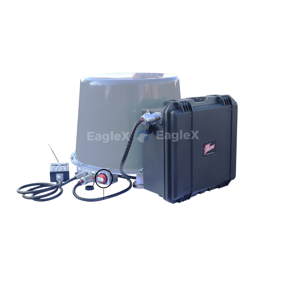 12-Bands 100MHz-1500MHz Vehicle-Mounted Car Use FPV Drone Jammer Countermeasure Equipment with Magnetic base