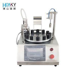 40BPM Perfume Vial Filling Machine Table Top Perfume Capping Machine