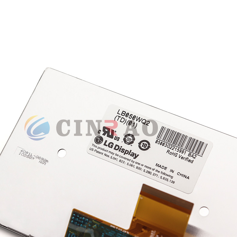 LG LCD Car Screen LB050WQ2(TD)(03) LB050WQ2(TD)(01) 5" 480*272 TFT Industrial LCD Display Panel