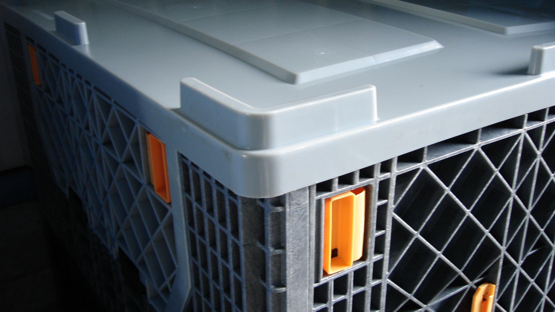 Industry storage Large custom box heavy duty Plastic pallet box for shipping