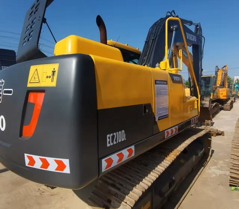 18100kg Low price Second Hand Vollvo EC210D Hydraulic Crawler Excavator with D5E Engine Model