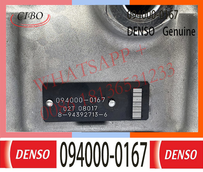 094000-0167 DENSO Diesel Engine Fuel Pump HP0 094000-0166 For ISUZU 6HK1 8-94392713-6 8943927135