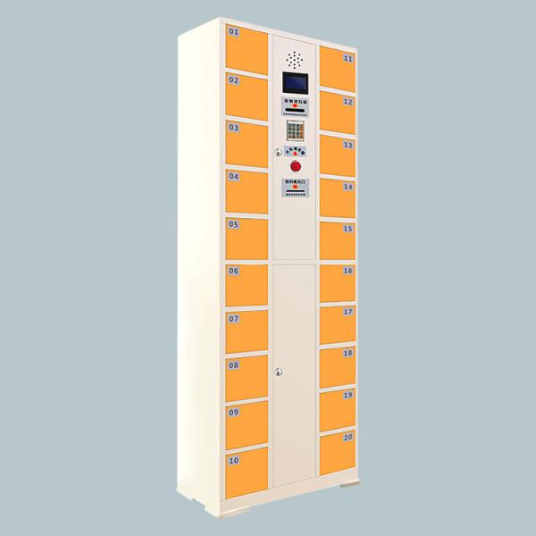 Card / Bar Code Cell Phone Storage Cabinet 20 Doors 3 Colors No Harmful