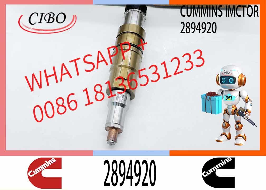 Neutral fuel Injector 5579415 2894920 2872405 for Cum-mins ISX15 QSX15
