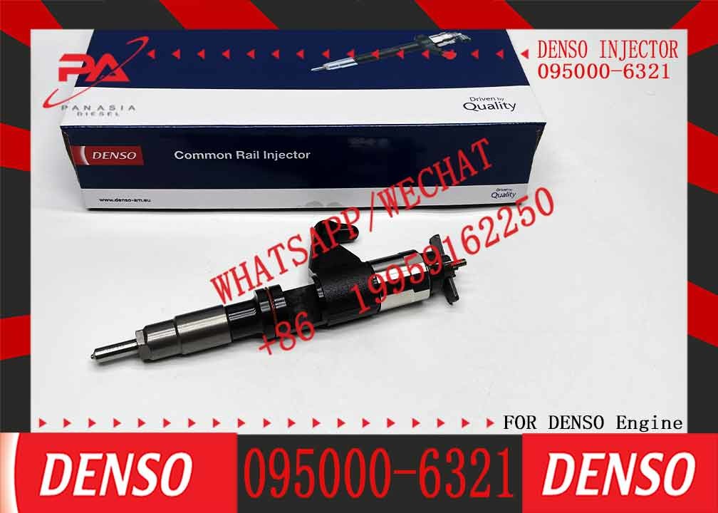 095000-5550 New Diesel Fuel Injector 095000-6320 095000-6321 095000-6322 RE530361 RE531210 RE546783 DZ100211