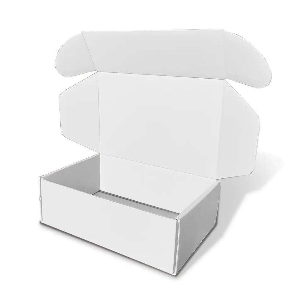 OEM Custom Printed Corrugated Boxes For Jewelry Shopping Mailing Square Box