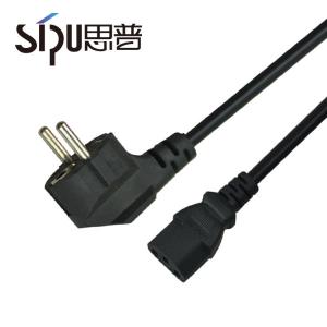 China 1.8mtrs EU Power Cord 220VAC European Extension Cords For Home Appliance on sale