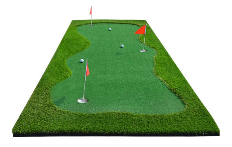 1.5m Golf Putting Green Turf Roll 40mm Portable Putting Green For Backyard