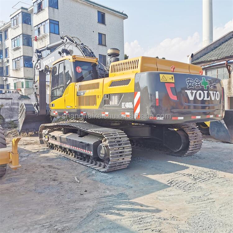 Original Spare Parts Used Volvo EC480DL Crawler Excavator High 3780mm Good Condition