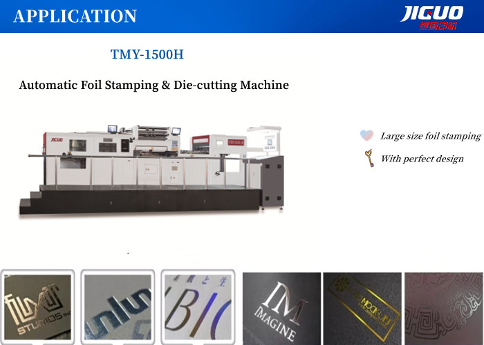 Corrugated Cardboard Stamping Machine Automatic Hot Foil Stamping Machine Automatic Embossing Machine Box Stamping