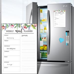 China A3 A4 Magnetic Menu Planner White Board Bulletin Board For Kitchen on sale