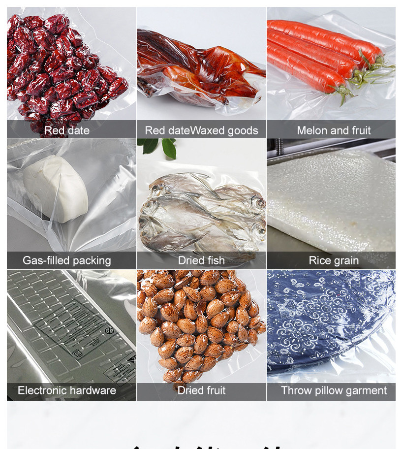 Gas Injection Nut Vacuum Packing Machine 300w For Food Industrial