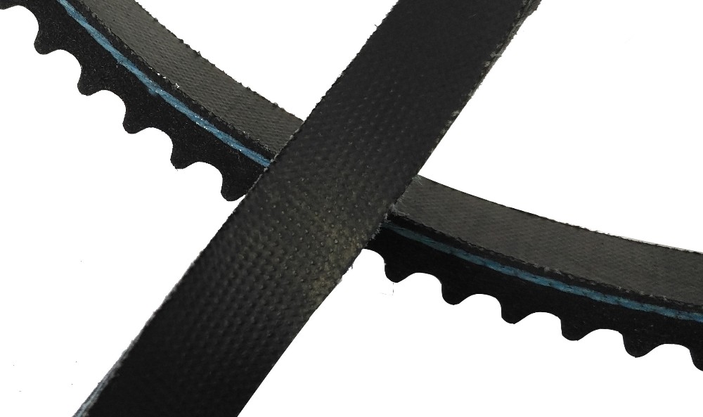 Temperature Range -50C to 120C Auto Fan Rubber Raw Edge Cogged Belt ISO1813 Static Conductive