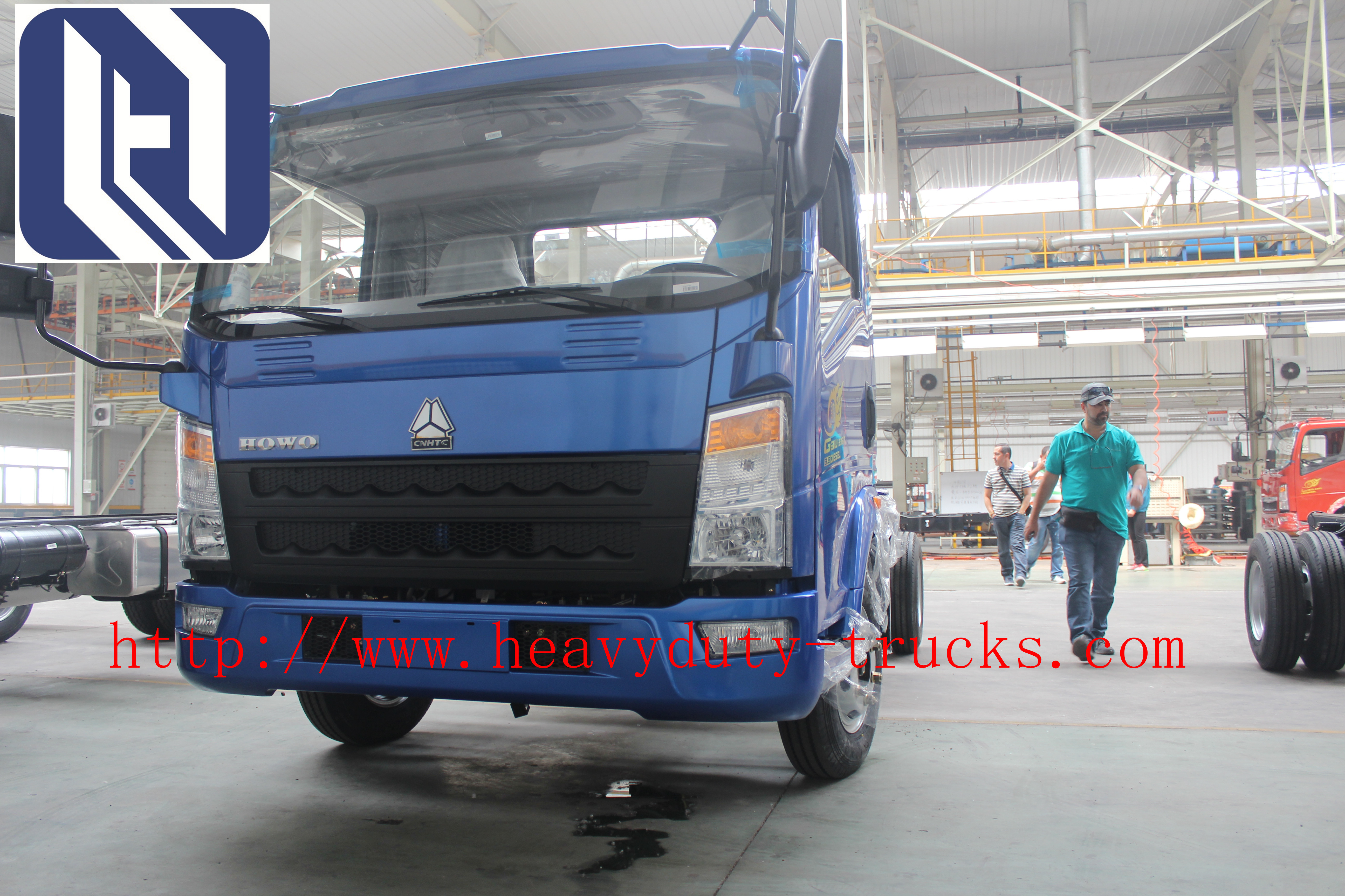 Sinotruk CDW Brand Light Duty Commercial Trucks 2-5 Ton Euro1 Euro 2 Euro 3
