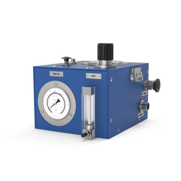 Dead Weight Tester precision pressure gauge continuously monitoring oxygen