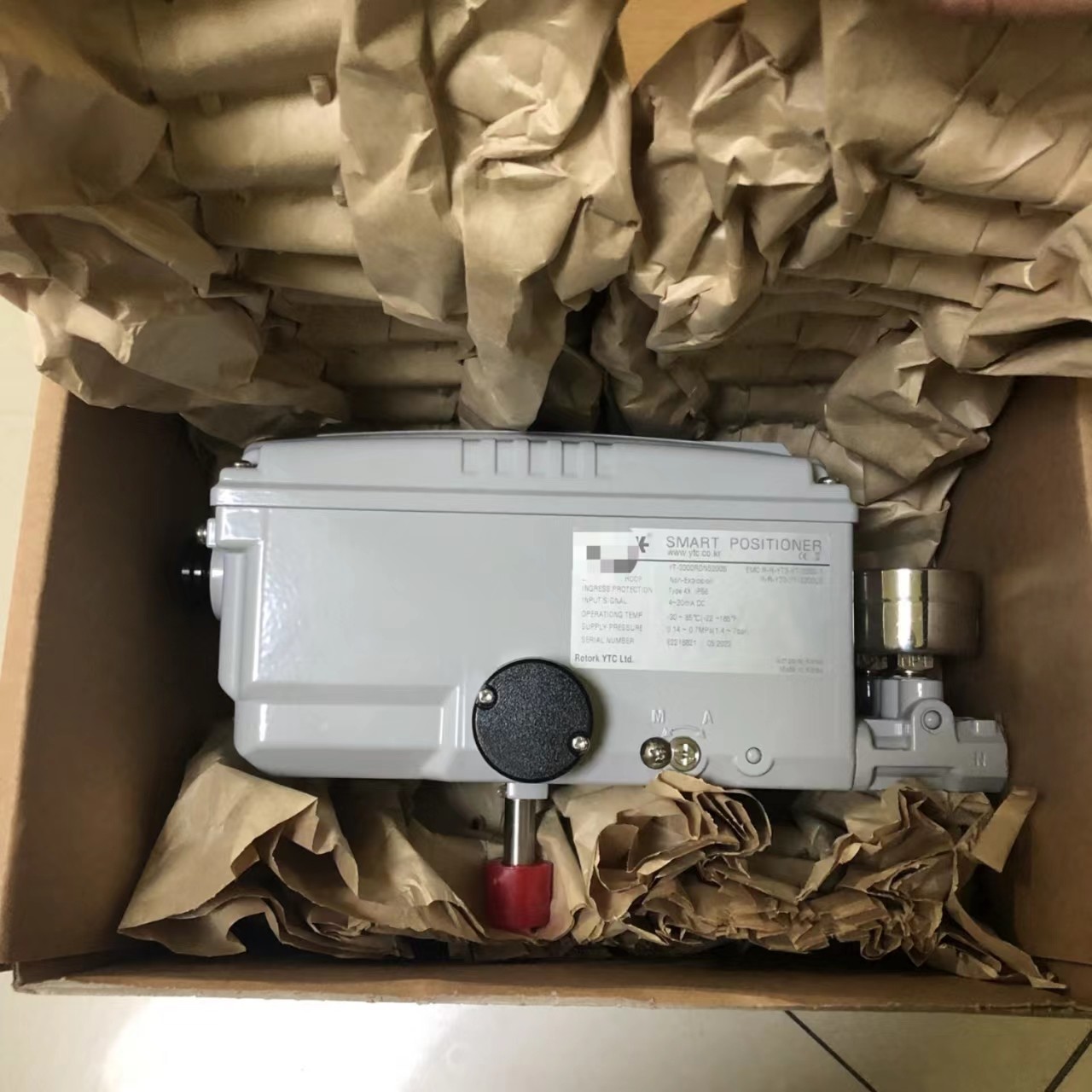 Rotork YTC YT-3300 Smart Valve Positioner Accurately Operator Optimizes The Position