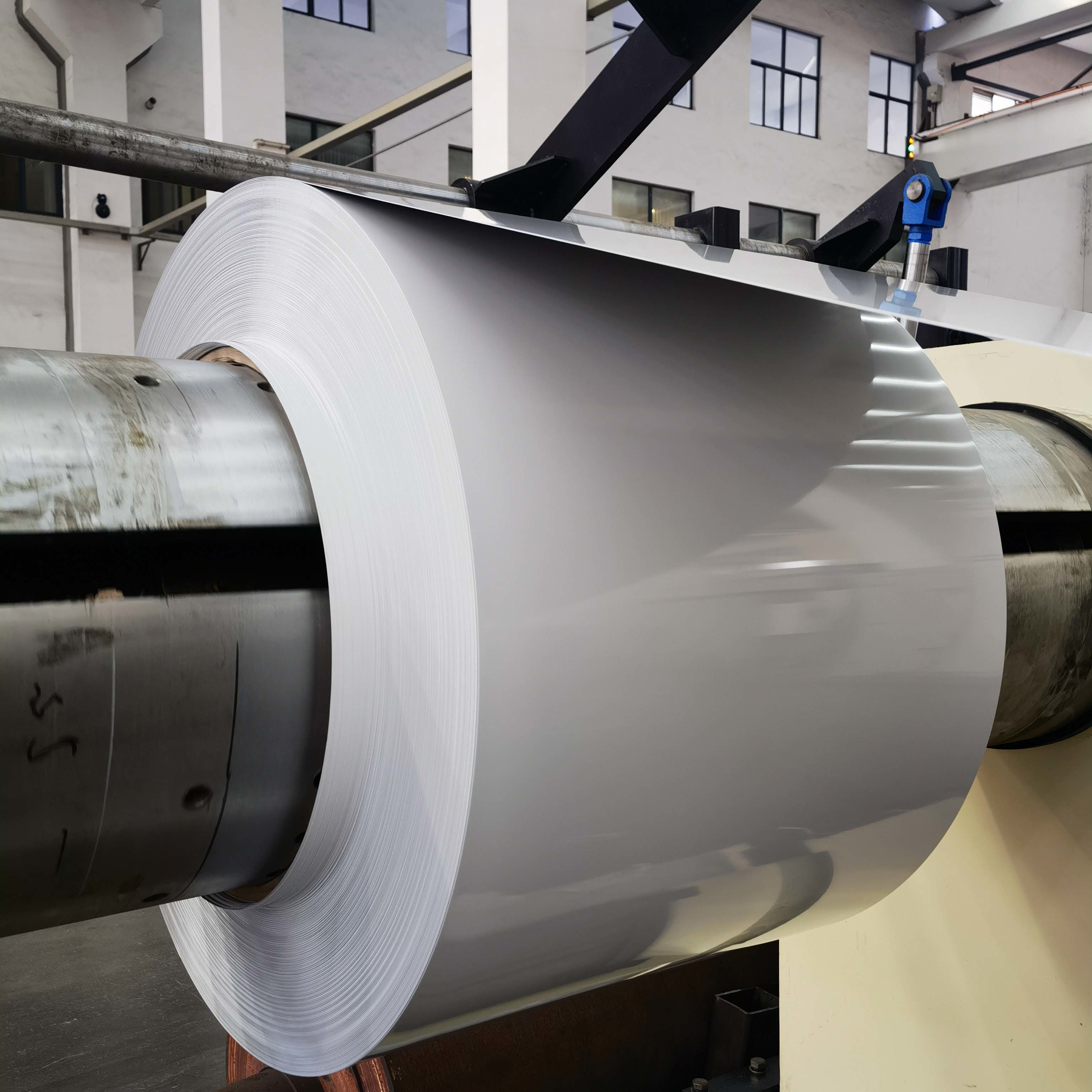 Alloy 3003 24 Gauge X 48" White Color Coating Aluminum Coil Prepainted Aluminum Sheet For Grille Ceilling Producing