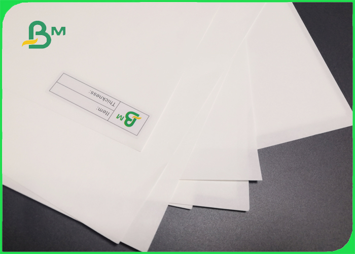 Recyclable 70gr White Kraft Paper For Bakery Bread Bag Good Toughness 78cm