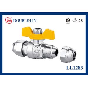  Chrome Plated 26Bar DIN259 T Handle Gas Valve Manufactures