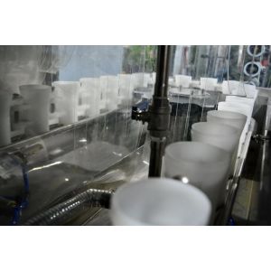 Automatic Double Line Intermittent Bottle Washer Machine glass bottle washing