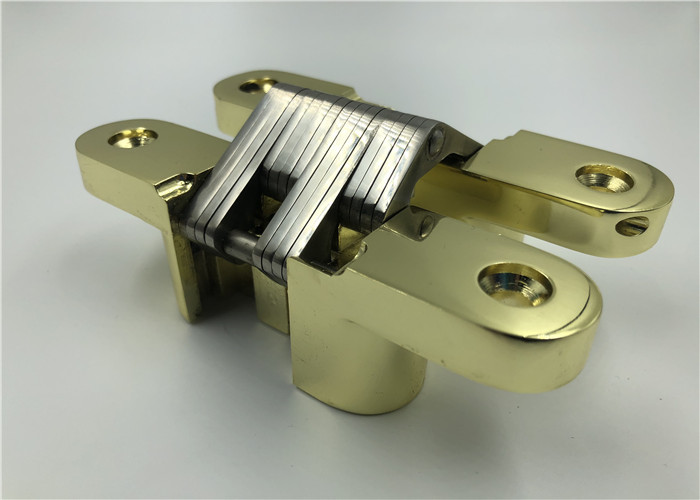 Buy cheap Gold Plated Heavy Duty Hidden Closet Door Hinges With CNAS MA AL Certificate from wholesalers