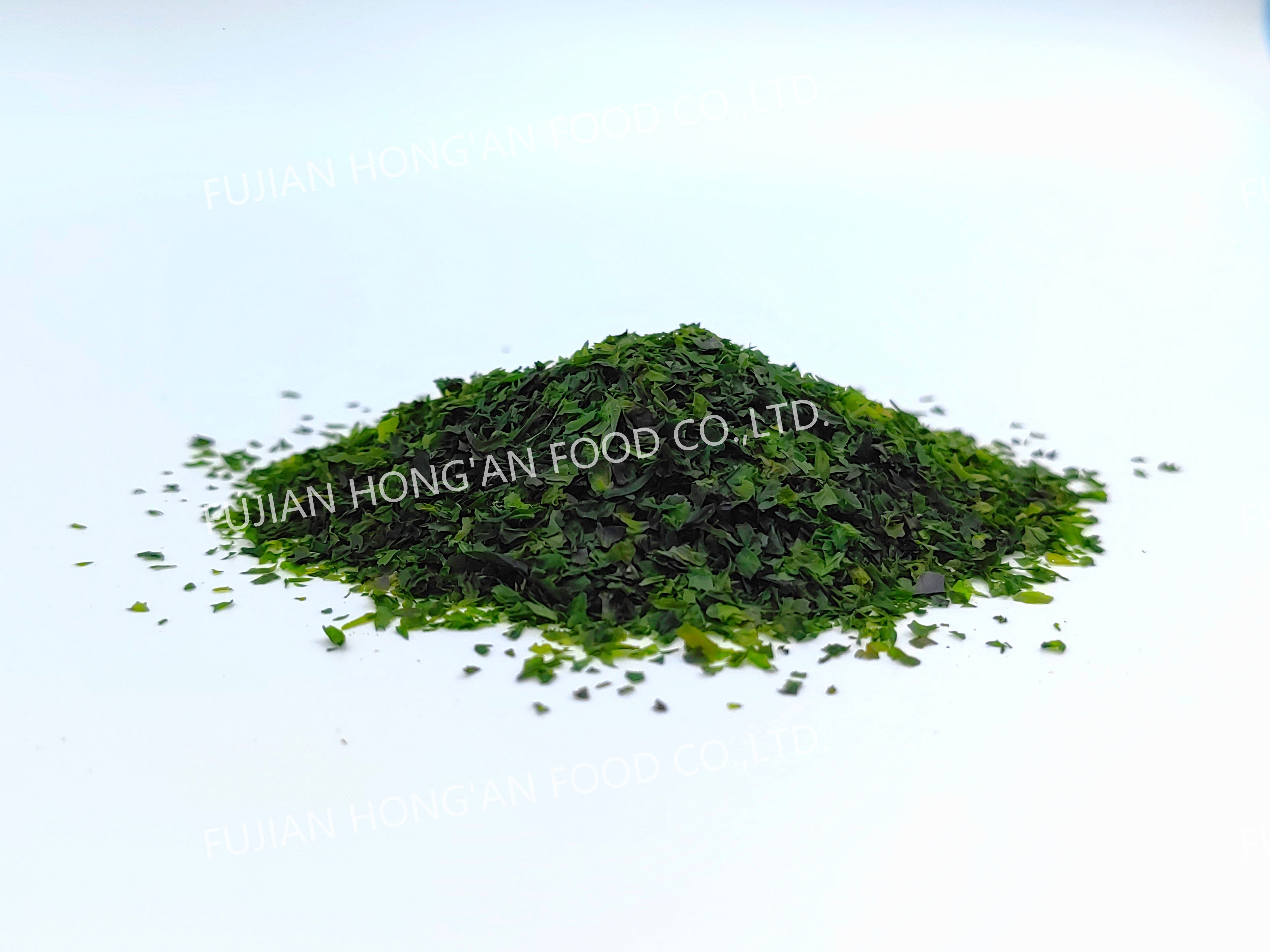 Japan Aonori Flakes Green Ulva Seaweed Laver Powder Haccp Certified For Sprinkling