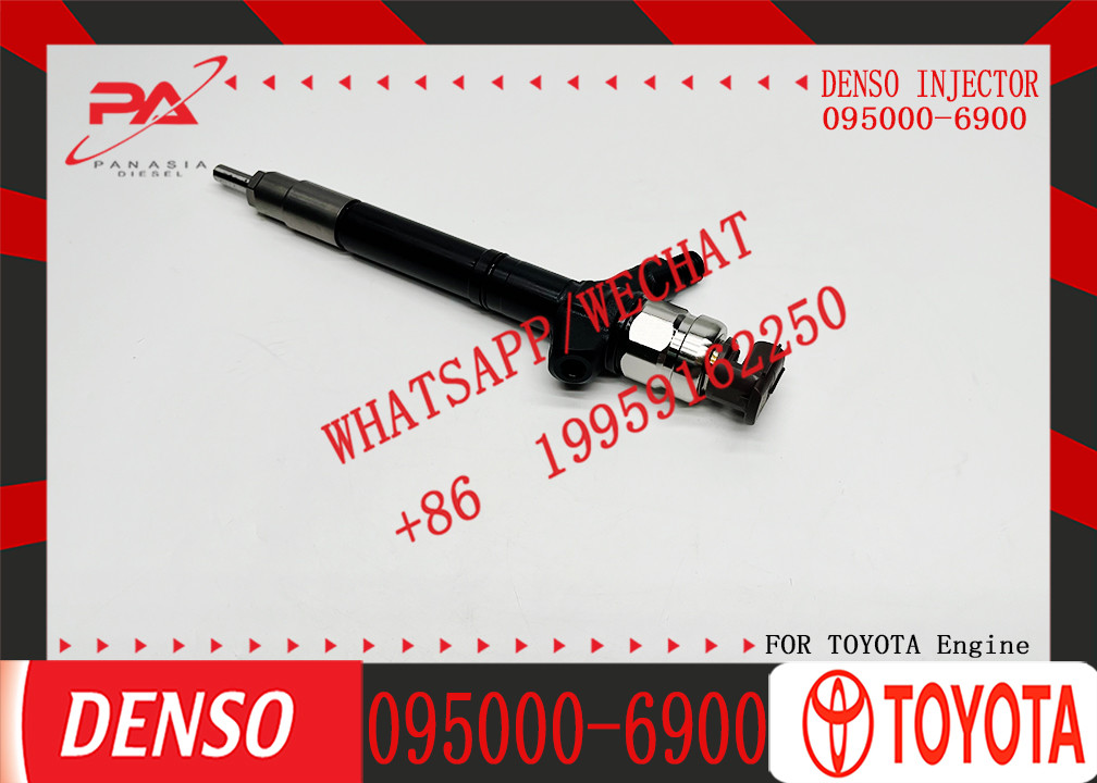 High Quality Common Rail Injector 095000-6110 095000-6900 095000-7240 for 1VD Diesel Nozzle Assembly