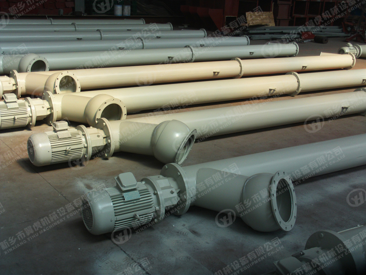 Handling Industrial Tube Screw Conveyor