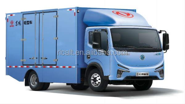 4X2 Drive Wheel Dongfeng 4.5 Ton Cargo Truck With Cargo Tank Dimension 4130X2050X400mm