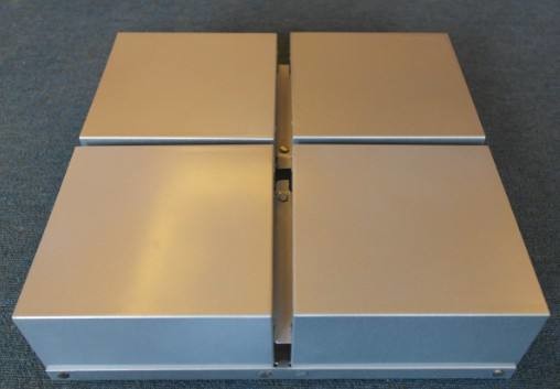 Facade Ventilation Insulation System Aluminum Veneer Sheets / Wall Cladding Material Fire Rating A1