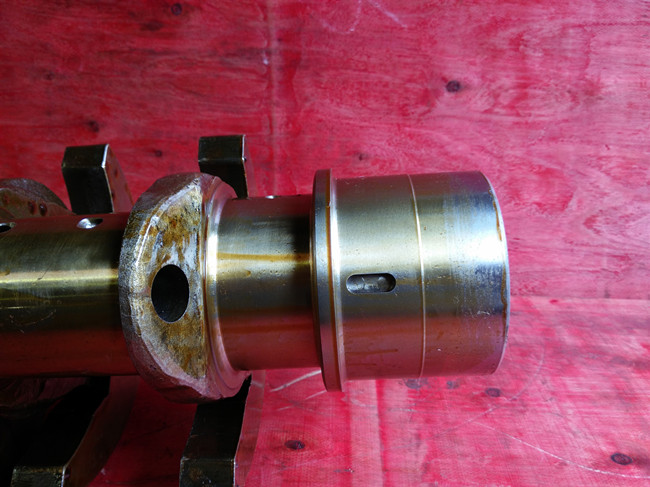 Alloy Forging 12200-97506 Excavator Crankshaft For RE8