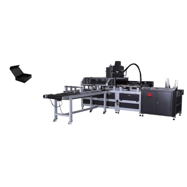Automatic Book Type Box Assembly Machine For High End Boxes
