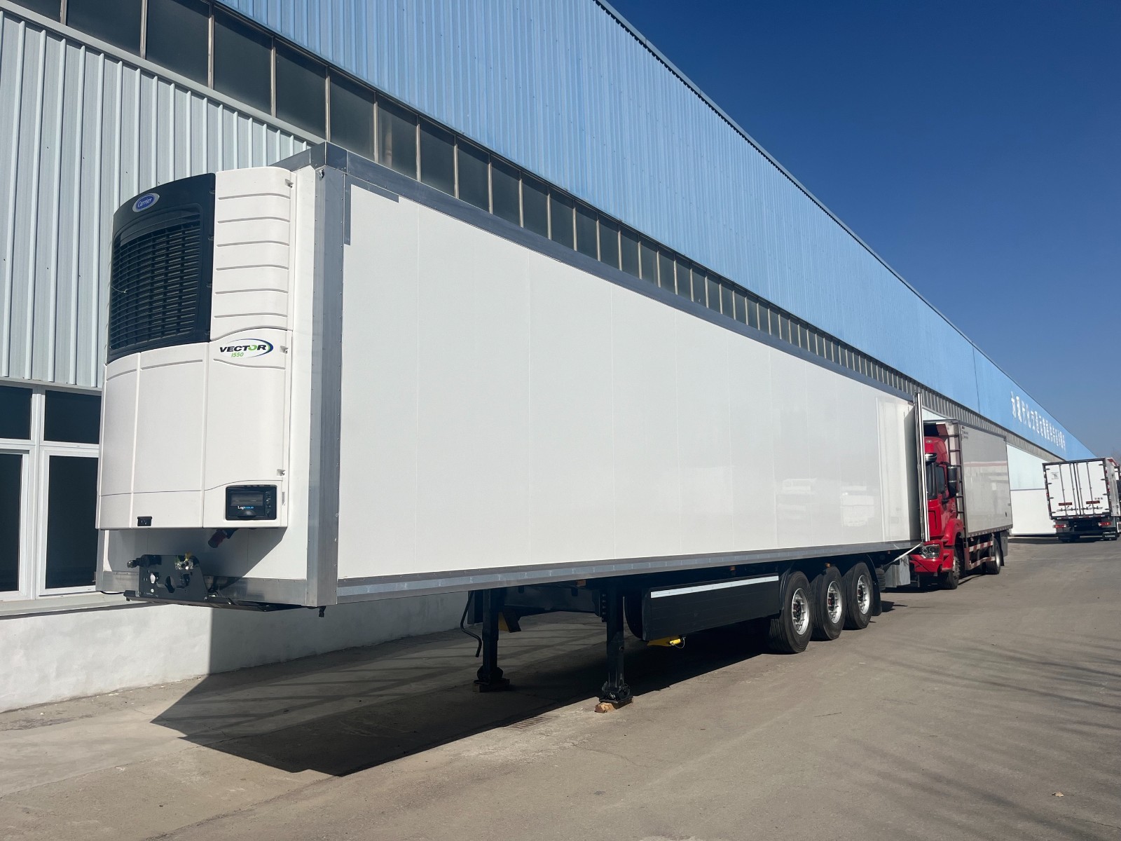 CIMC 3 Axles Refrigerated Trailer,30ton Cooling Van Semi-trailer,40ft Refrigerated Semi-trailer