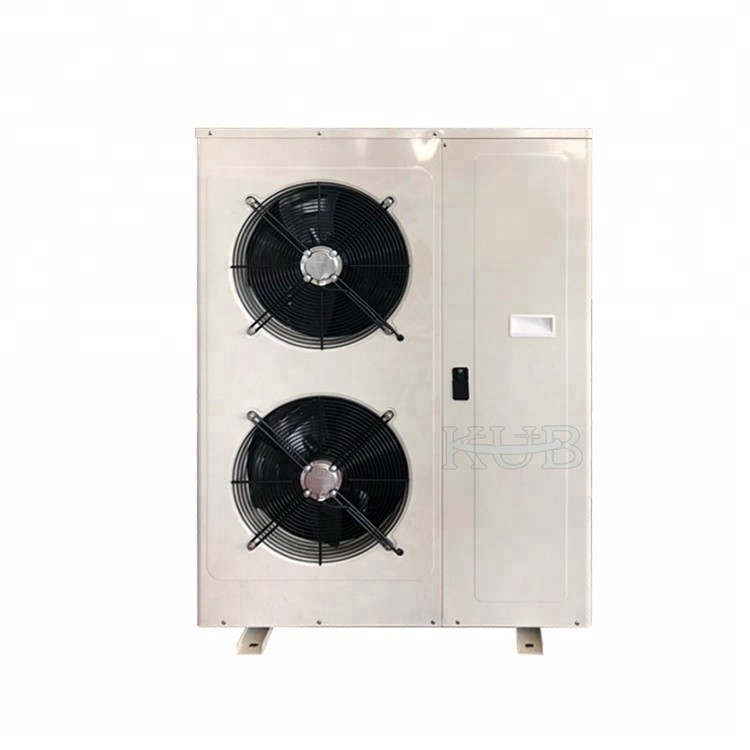 Scroll Compressor Industrial Refrigeration Condensing Unit With Solenoid Valve Control System