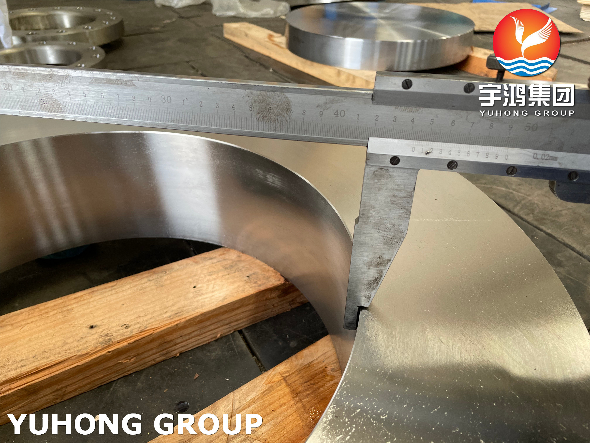 ASTM A182 F304 Forged Rings Stainless Steel Discs Parts for Heat Exchanger