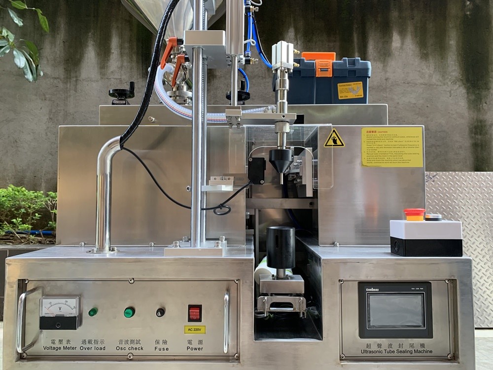 Toothpaste Filling Machine Ultrasonic Tube Filling and Sealing Machine Ointment Plastic Tube Filling and Sealing Machine