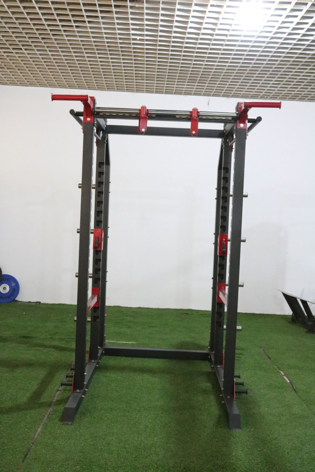 Commercial Folding Half Power Cage Machine Gym Fitness Equipment Power Rack /Squat Rack for Home Gym Training