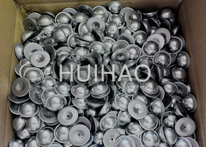 30mm Round Type Metal Insulation Dome Caps Washer For Weld Studs
