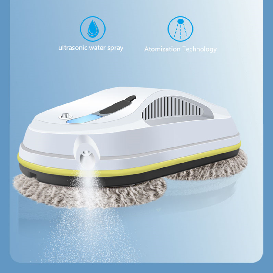 80W Powerful Automatic Smart Vacuum Cleaner Window Cleaning Robot for Household Industry