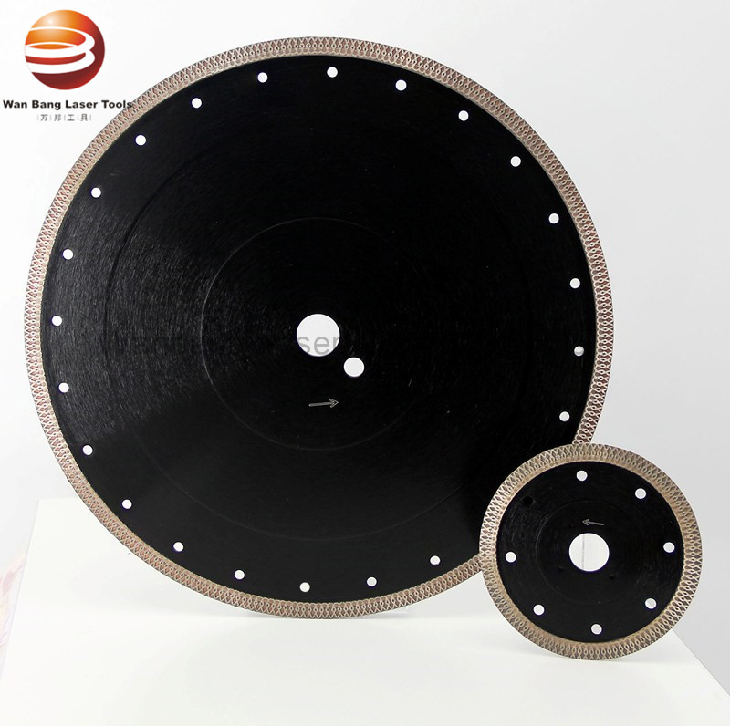 X Turbo 125mm Hot Pressed Diamond Cutting Wheel for Cutting Ceramic Tiles Glass Brick