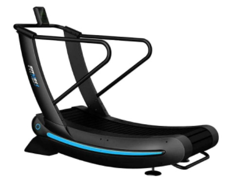 Commercial Gym Machines Non Motorized air Runner Manual Curved Treadmill