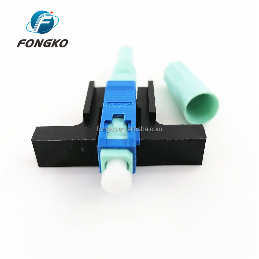 OEM SC UPC Fiber Optic Fast Connector Ftth 2mm 3mm 0.9mm