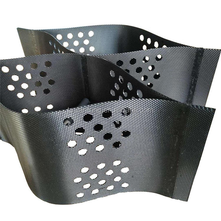 330mm-1000mm Welding Distance Geocell Reinforcement for Road Gravel Stabilization