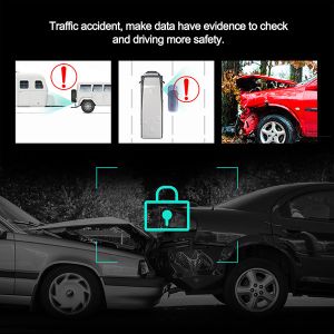 HD Wireless Truck Rearview Camera Reversing Monitor 4 Channels