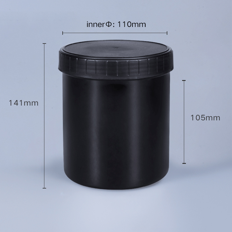 Clear White Butter Storage Small Plastic Jars Canning For Food Powder 30ml-1000ml