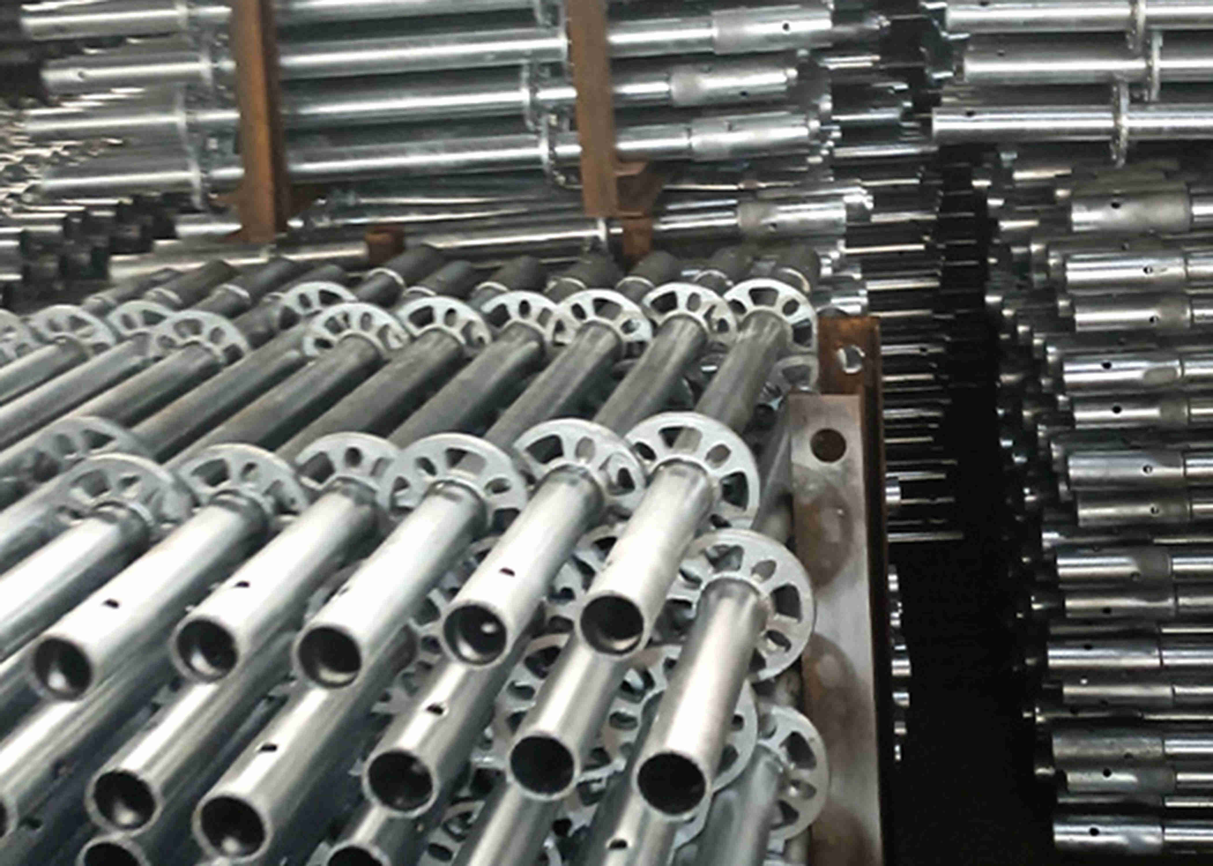 Scaffold Frame Hot Dipped Galvanized Steel Tubular Ring Lock Scaffolding Systems for Construction