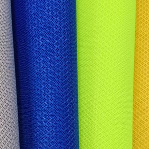 320GSM Lightweight 3D Mesh Fabric Breathable Polyester Air Mesh Fabric 58IN